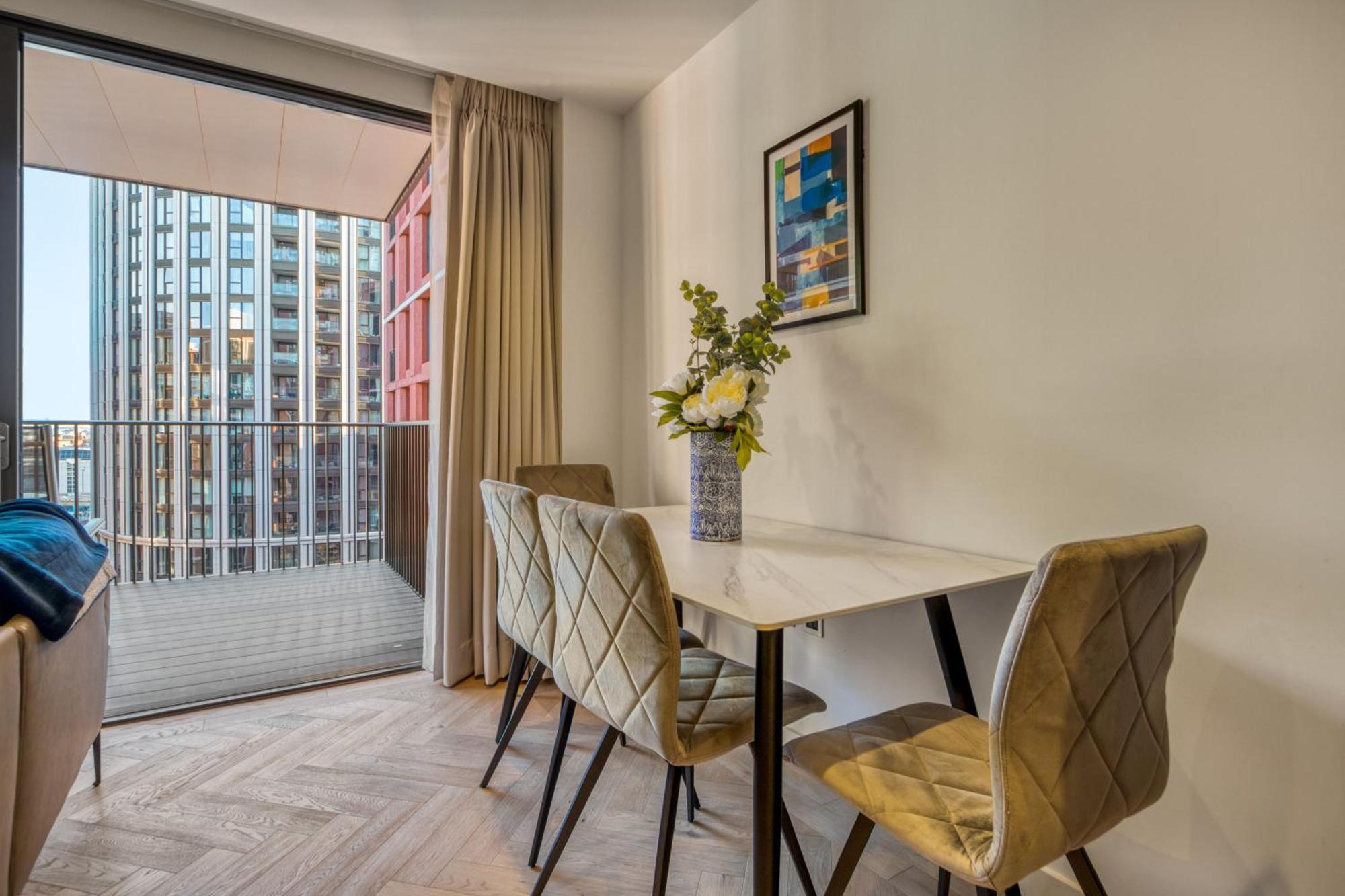 Appartement Hyde Park Beauty 2br 2ba Balcony Londen
