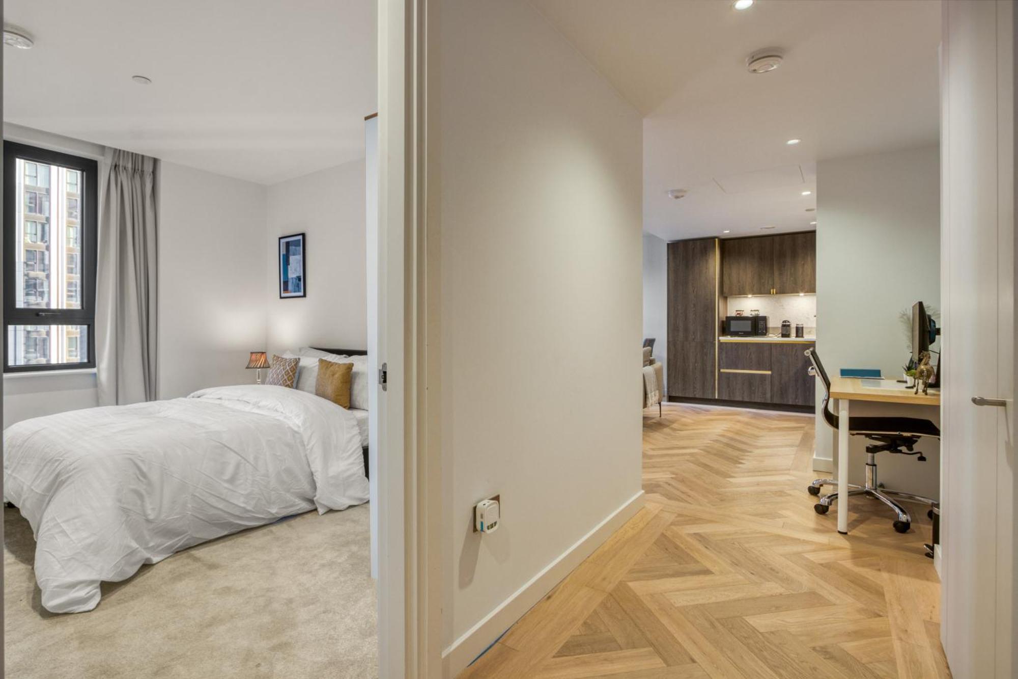 Appartement Hyde Park Beauty 2br 2ba Balcony Londen