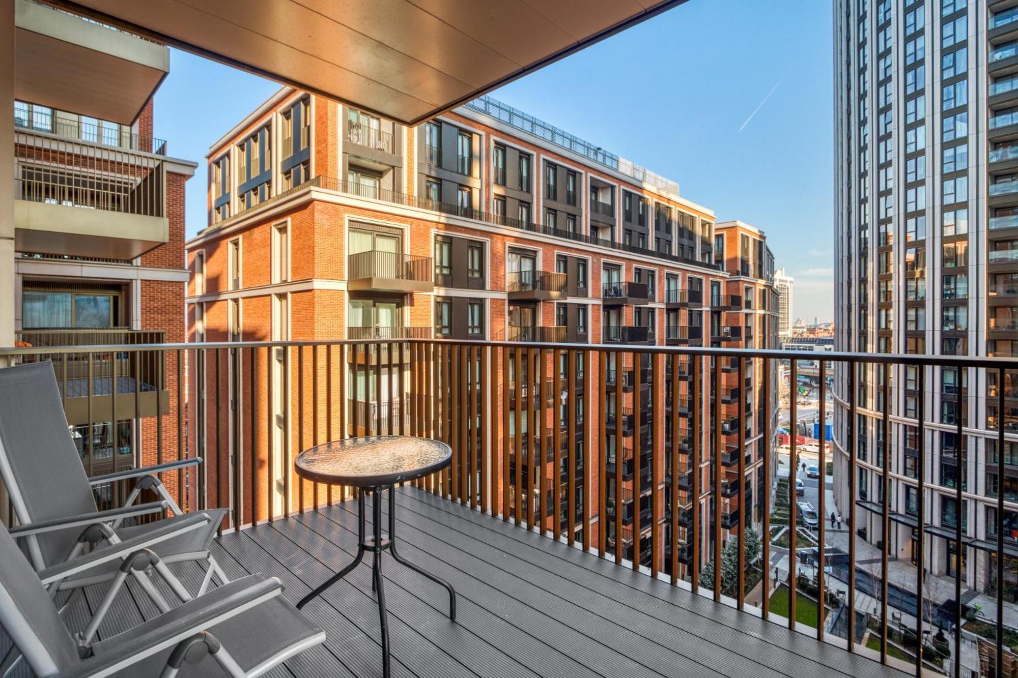 Appartement Hyde Park Beauty 2br 2ba Balcony Londen